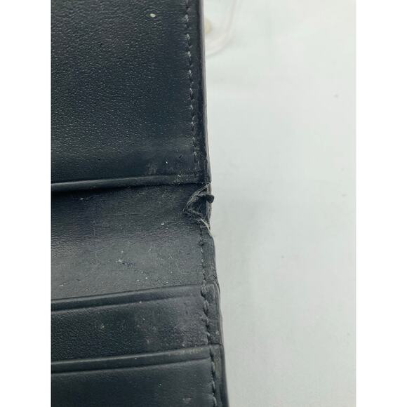 MCM Himmel Card Case, about 4.25 x 3 in- Black/Gray - Picture 4 of 5